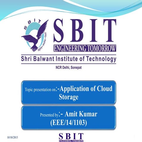 Sbit ppt format 2015 (new)by amit kumar