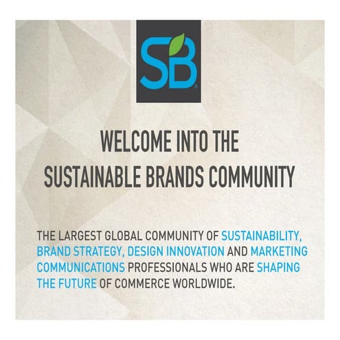 Sustainable Brands 2015 Kuala Lumpur, KoAnn Skryiniarz, CEO & Founder of Sust...