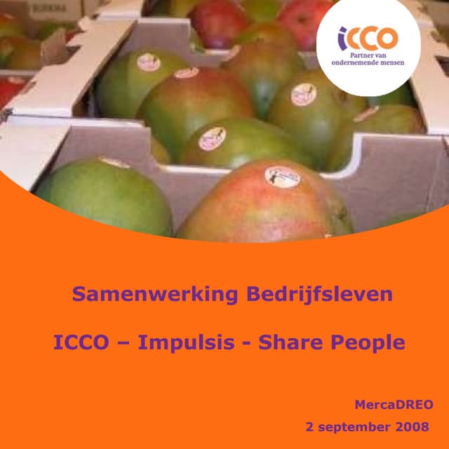 Samenwerken met bedrijven: Merca Dreo Sep'08