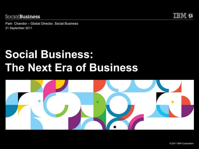 Sb Overview Gartner Pcc Sept 2011