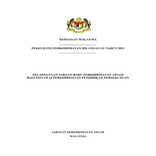 SBPA Gaji pp132011 - Pendidikan