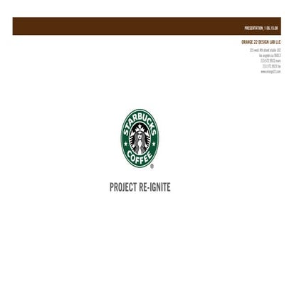 Starbucks final project | PPT
