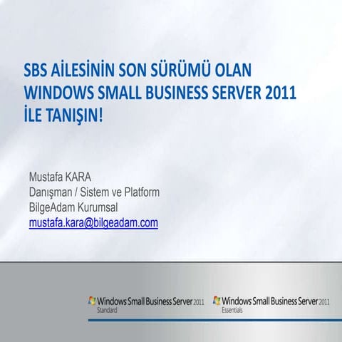 SBS 2011 ile Tanisin