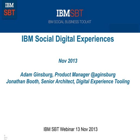 Technology to deliver Exceptional Social Digital Experiences