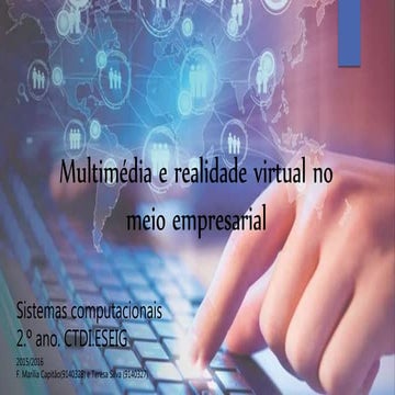 Multimédia e realidade virtual no meio empresarial