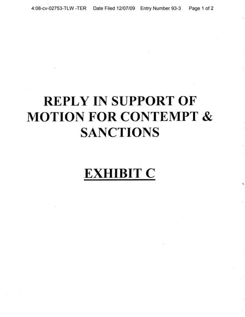 Wade Letter | PDF