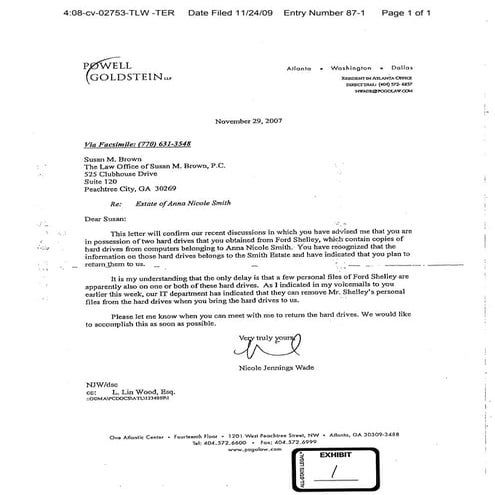 Wade Letter #2 | PDF