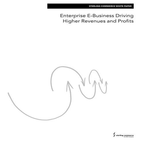 Sterling Commerce Enterprise E-Business Driving Higher Revenues and Profits