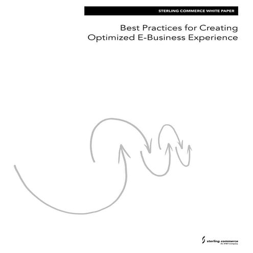 Best Practices for Creating Optimized E-Business Experience