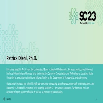 D-HPC Workshop Panel : S4PST: Stewardship of Programming Systems and Tools