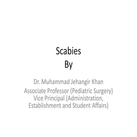 Scabies