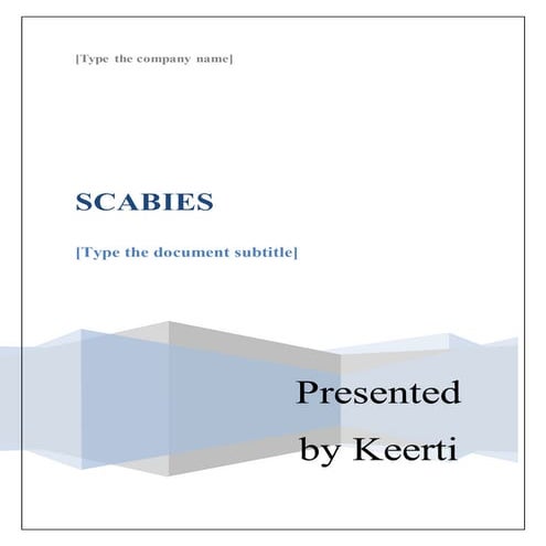 Scabies