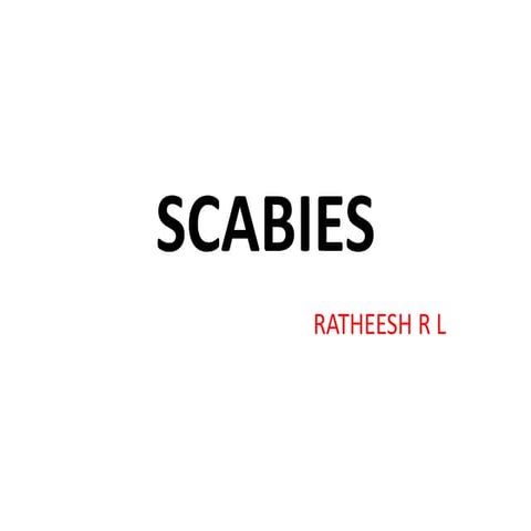Scabies
