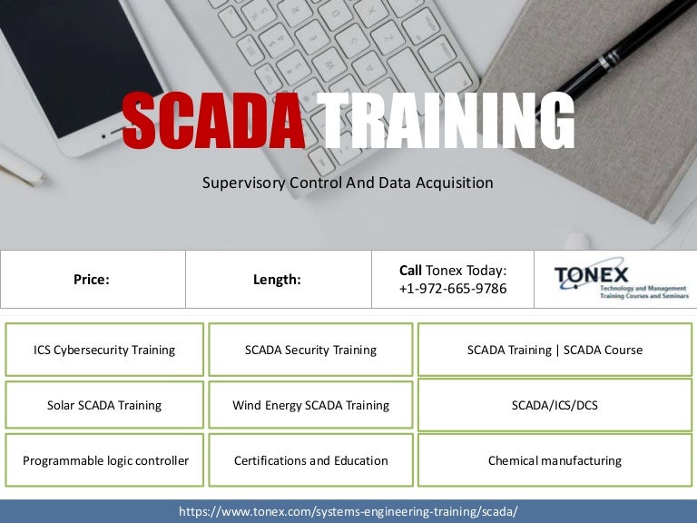 SCADA Supervisory Control And Data Acquisition Training