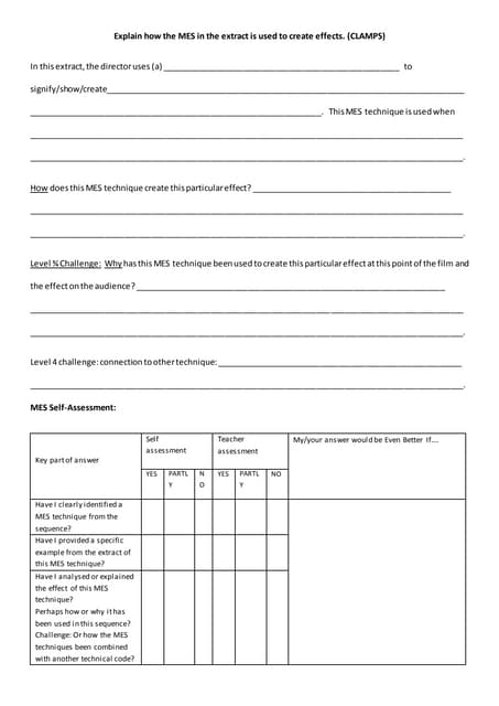 Order of stuff on your ots | DOCX