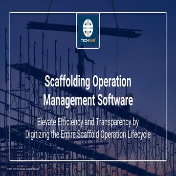Scaffolding Operation Management Software | PDF