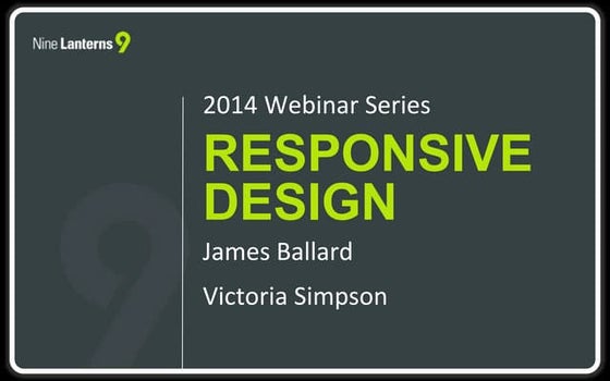 ScaffoldLMS Webinar 1-Responsive Design and Theme