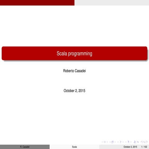 Programming in Scala: Notes | PPT