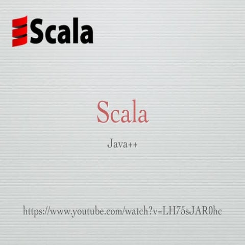 Scala | PPT