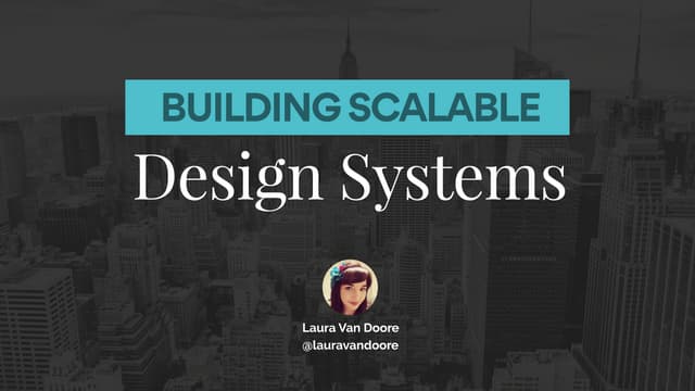 Scalable Design Systems with Sketch