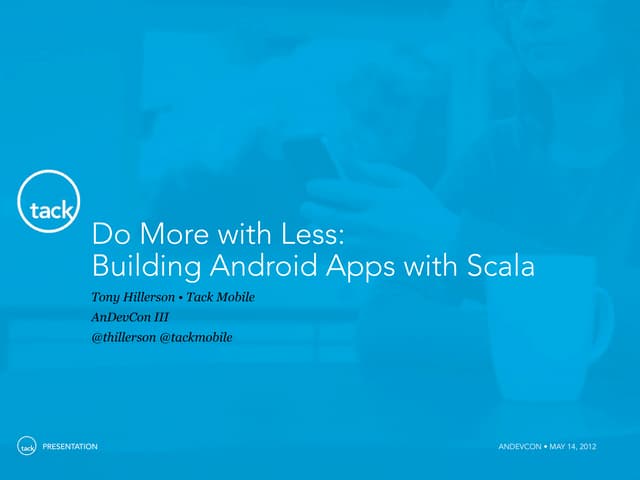 Scala for android