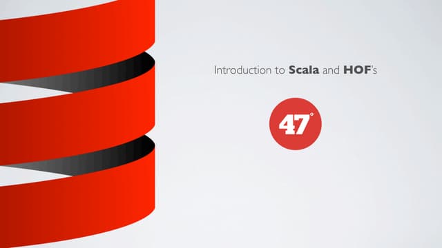 Introduction to Scala