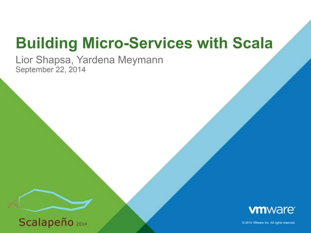 Building Micro-Services with Scala
