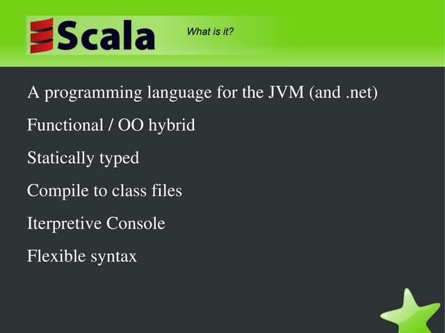 Introduction to Scala