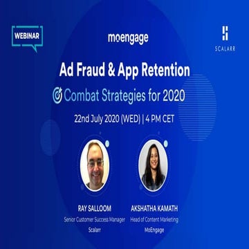 Ad Fraud & App Retention Combat Strategies for 2020