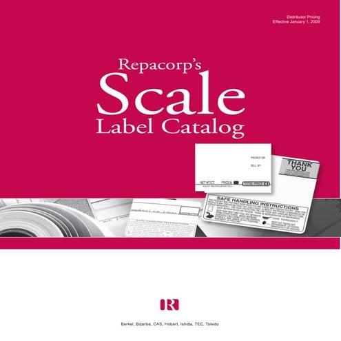 REPACORP: Scale Labels Catalog