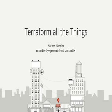 Scale 16x: Terraform all the Things