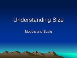 Scale drawing ppt | PPT