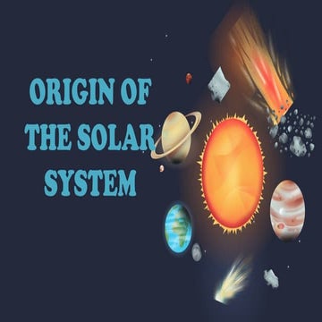 Scale Properties in the Solar System Science Presentation in Midnight ...