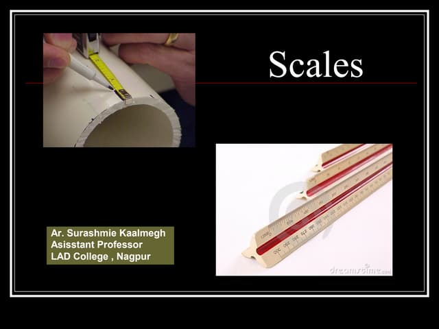 SCALES : ENGINEERING,  Plain  and diagonal 