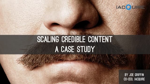Scaling Credible Content