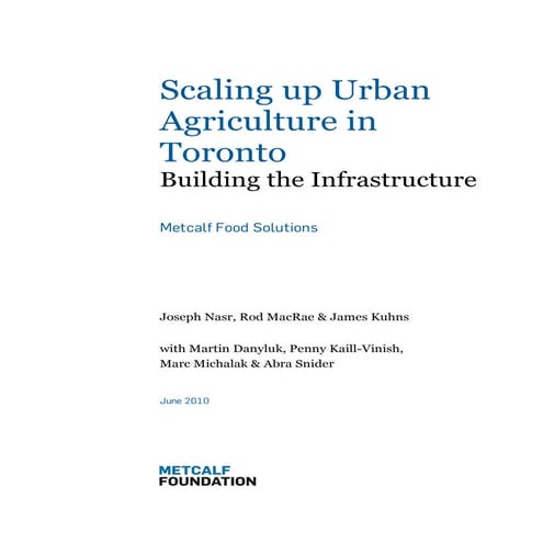Urban agriculture: structure, functions, future challenges | PDF