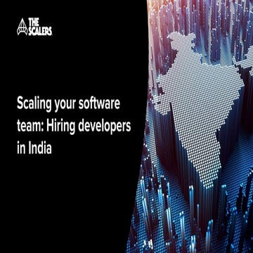 Growing your software team: recruiting Indian developers
