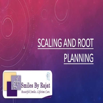 Scaling and root planning | Periodontal treatment protocol | Treatment of Gum...