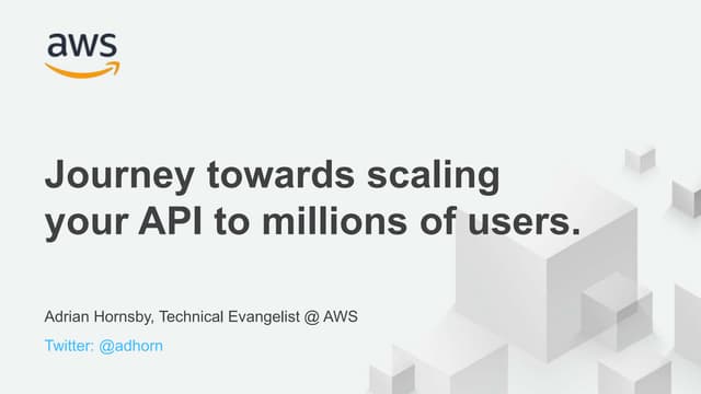 Journey Towards Scaling Your API to 10 Million Users