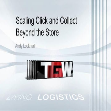 Scaling click and collect beyond the store