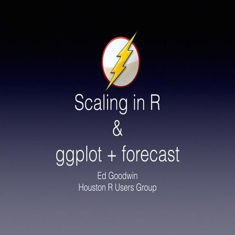 Scaling in R