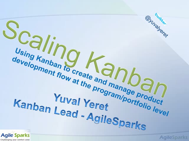 Scaling kanban