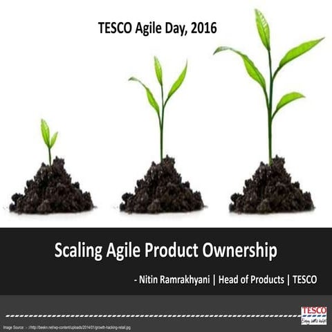 Scaling Agile Product Ownership In A Large Enterprise