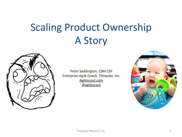 Scaling product ownership   product camp atlanta 2011