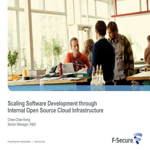 Scaling Software Development through Internal Open Source Cloud Infrastructure