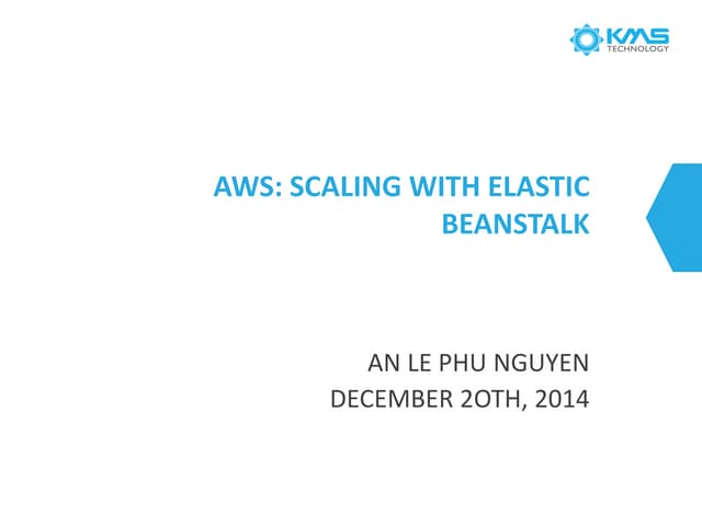 AWS: Scaling With Elastic Beanstalk