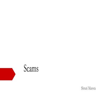 Scams