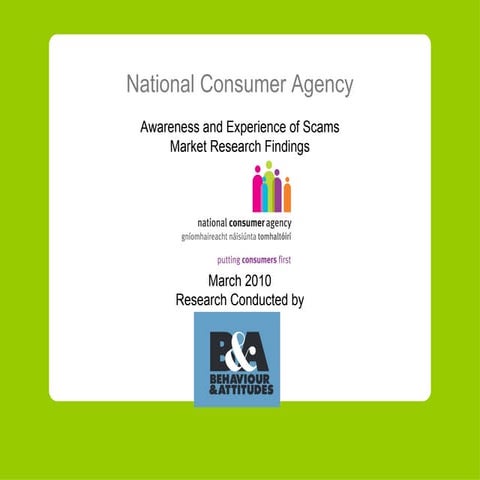 Ireland Scam Survey Results