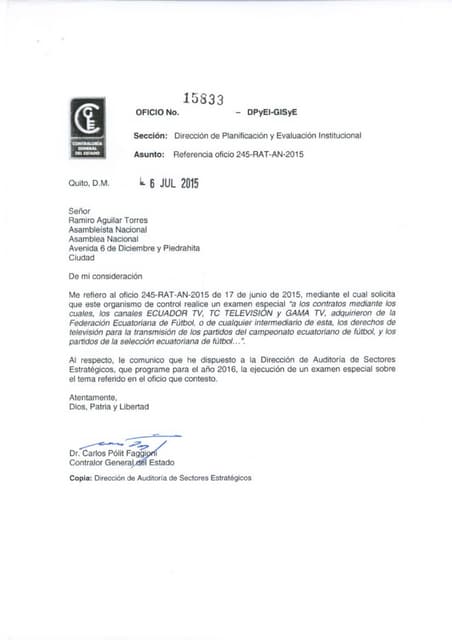 Carta de presentación de empresa para ofrecer servicios de publicidad