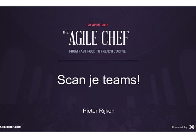 Scan je teams!